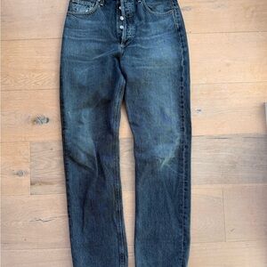 Agolde High Rise Blue Jeans (90’s Pinch Waist)